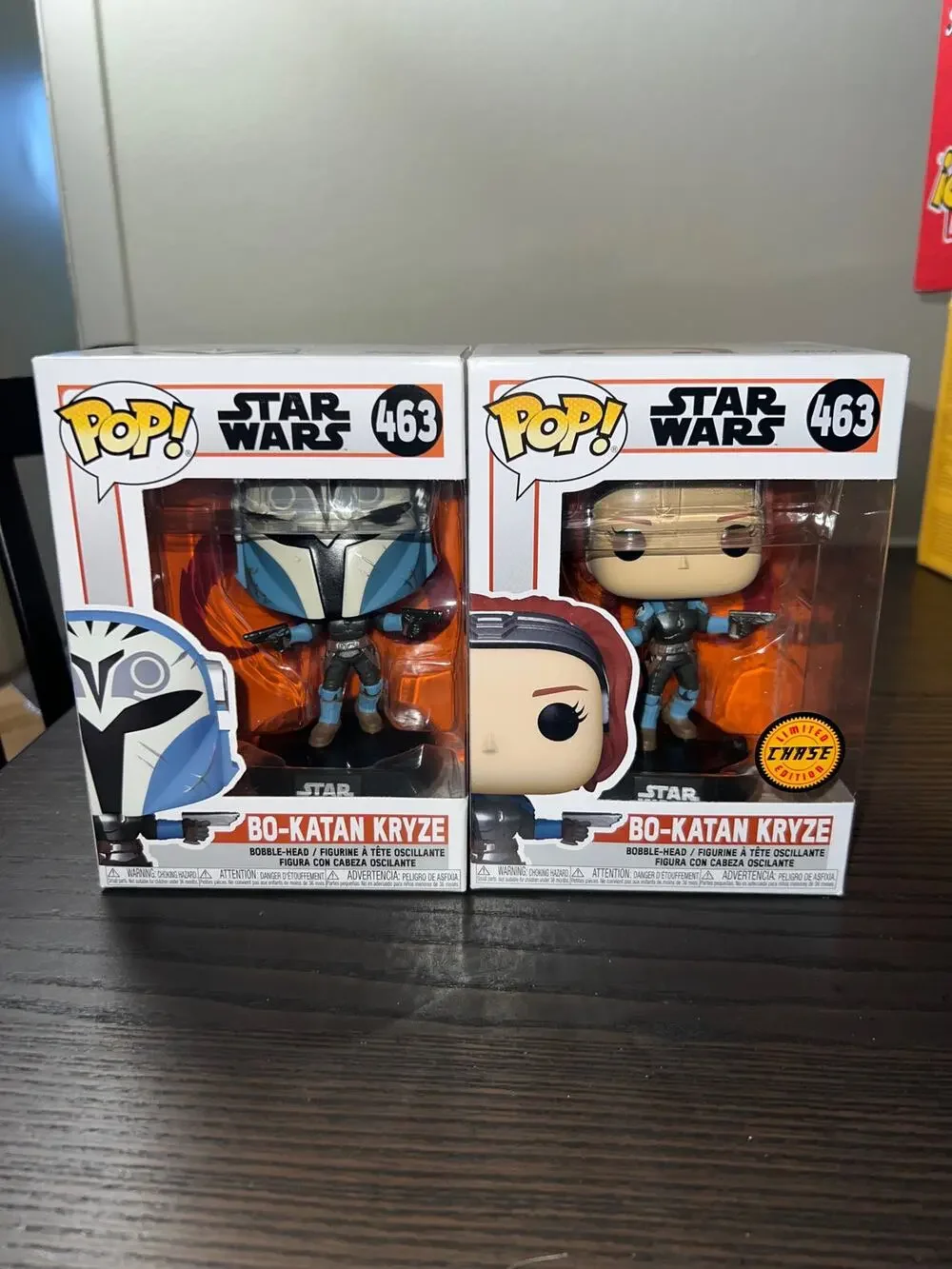 CHASE 2 Bo-Katan Kryze Star Wars Funko Pop Bobbleheads #463 Mandalorian Disney